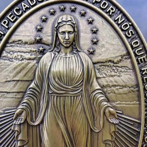 Medalha Milagrosa Adorno para Trazer Bençãos Nossa Senhora das Gracas