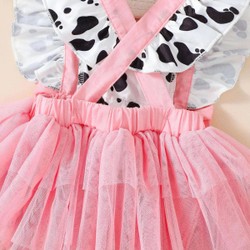 Vestido Tule Vaquinha