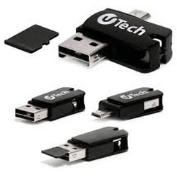 Pen Drive 3 em 1 Utech 32GB Preto - MFOTG32GB