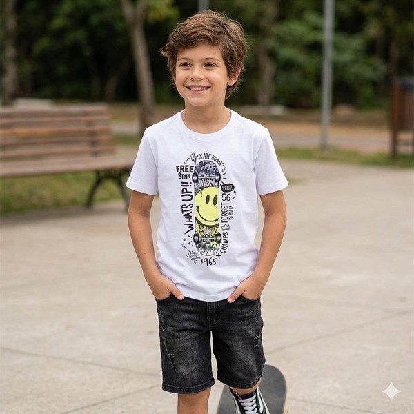 CAMISETA MASCULINA 47954 PULLA BULLA BRANCO