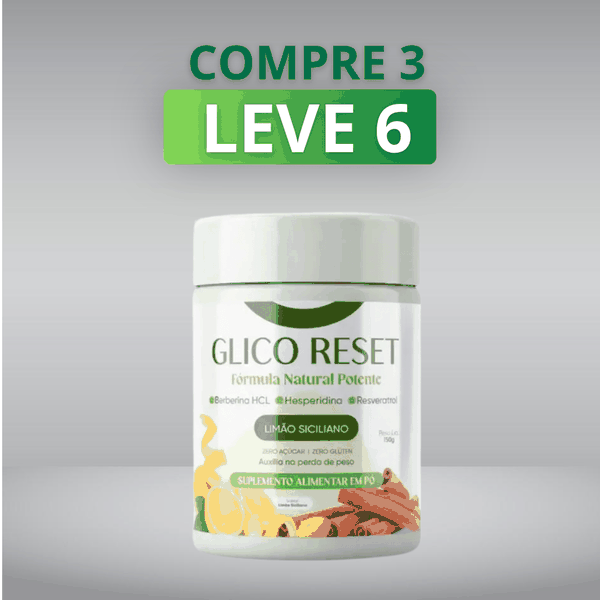 GlicoReset - 10% de Desconto no Pix + Frete Grátis