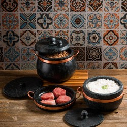 JOGO 3 Peças - Cozinha de Pedra 2.0