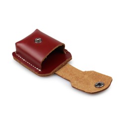 Porta Isqueiro Zippo em Couro Firedog - Marrom
