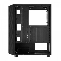 Gabinete Gamer Aerocool HIVE RGB MID Tower ATX Vidro Preto - HIVE-G-BK-V3