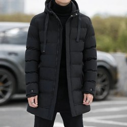 Jaqueta Puffer Masculina Alongada Celesto