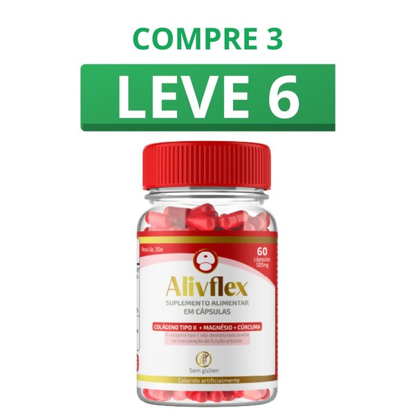 AlivFlex 60 Cápsulas + Frete Grátis