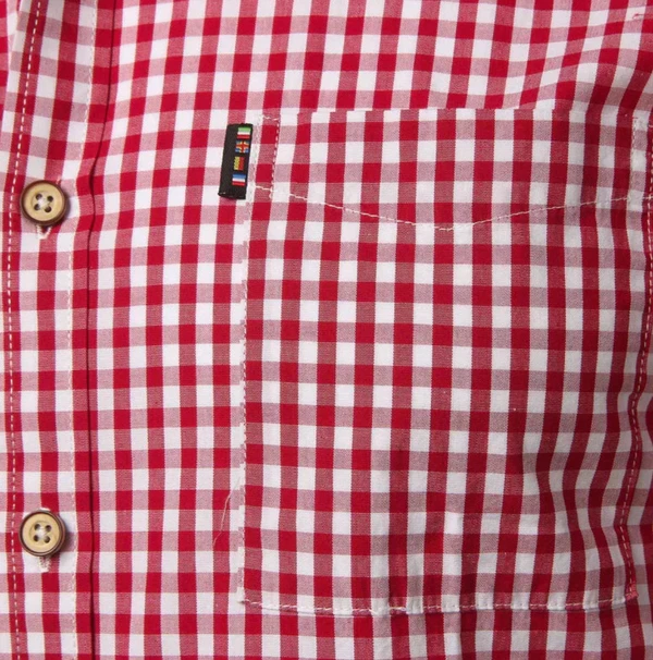 Camisa Social Masculina Manga Longa Quadriculada Matezzo