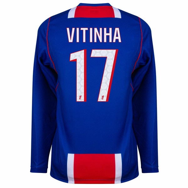 Camisa PSG Home 2026/27 Vitinha 17 - Manga longa