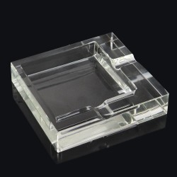 Cinzeiro para 2 Charutos de Cristal Schubert