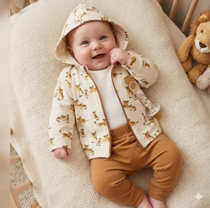 CONJUNTO CUTE INFANTIL 6460 LIVY TIGRE BEBE