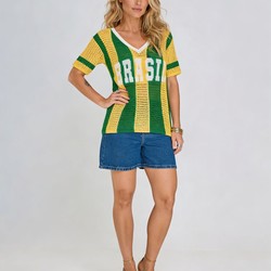 Blusa Tricot Brasil Premium - 50% OFF (Copy)