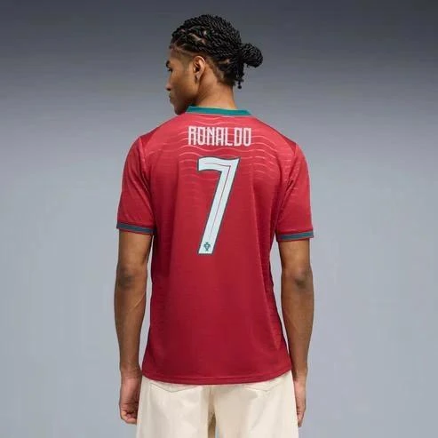 Portugal 2026 Camisa Mandante Ronaldo 7 - Masculino