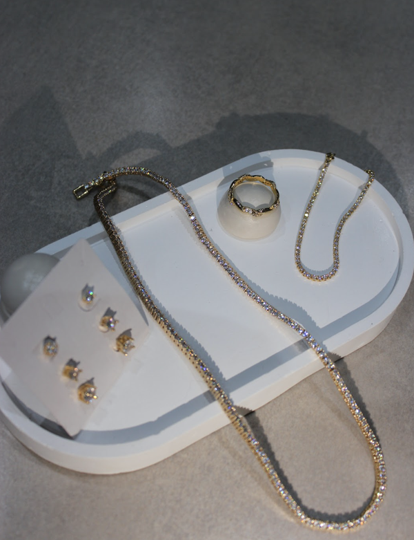 Chocker Riviera Dourada
