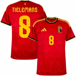 Camisa Seleção Bélgica Home 2026/27 Tielemans 8
