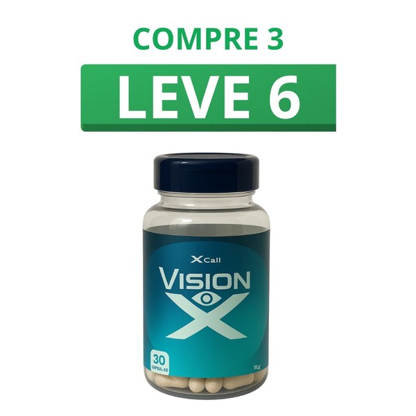Vision X 30 Cápsulas + Frete Grátis
