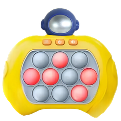 Minigame Pop-it jogo Machine game Fidget Toys (AMARELO)
