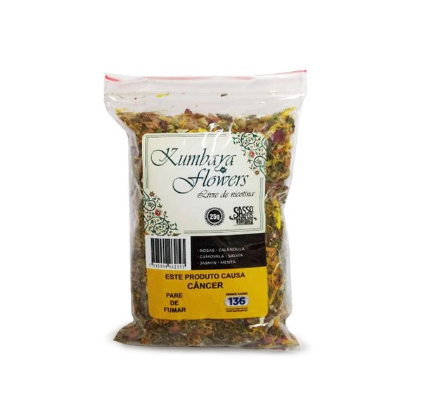 Tabaco para Enrolar Kumbaya Flowers - Pct (25g)