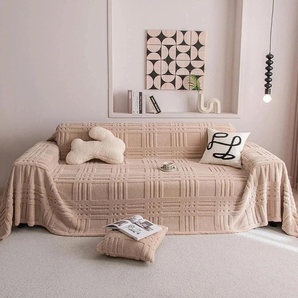 [Leve 2 Pague 1] Capa de Sofá Bella em 100% Algodão Premium (Sala Renovada com Charme!) +BRINDE: 2 Almofadas