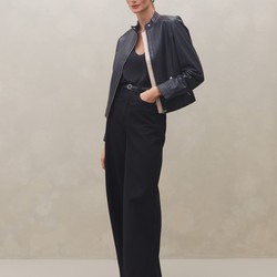 Jaqueta Couro Pelica Essential - Preto