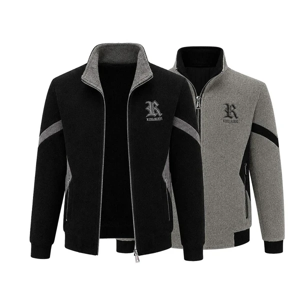 [LEVE 2 PAGUE 1] Jaqueta Masculina Monarch em Lã Premium (Presença de Homem Imponente)