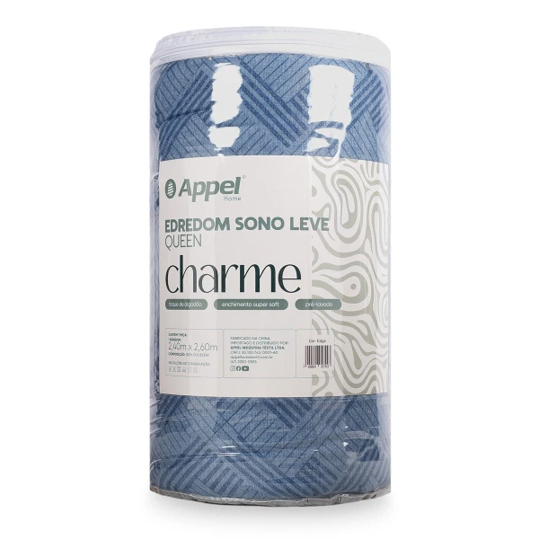Edredom Queen Charme Sono Leve Appel Home Edge