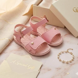 SANDÁLIA INFANTIL PAPETE  TIC TAC CASUAL ROSA DOCE/ROSA CLARO KLIN - 171182