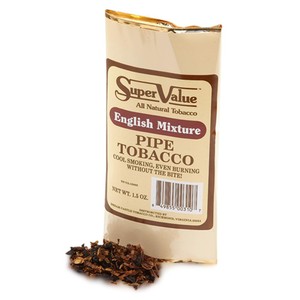 Fumo para Cachimbo Super Value English Mixture - Pct (42,5g)