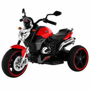 Mini  Moto Elétrica Infantil Triciclo Vermelho
