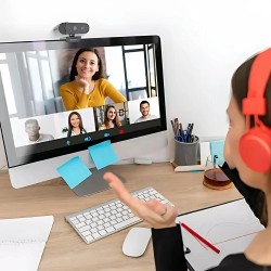 Camera Webcam C3tech Full Hd 1080p - Wb-150bk