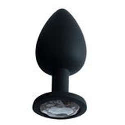 Plug Silicone com Pedra