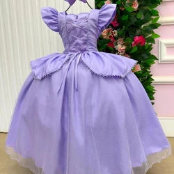 Vestido Fantasia Longo - Rapunzel 
