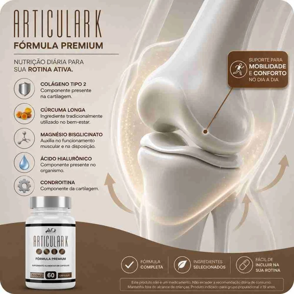 Articulark — Mais conforto e leveza em cada passo - 2 frascos