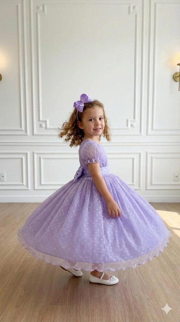 Vestido Luxo - Bolinhas 