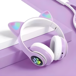 Fone Bluetooth Orelha De Gato