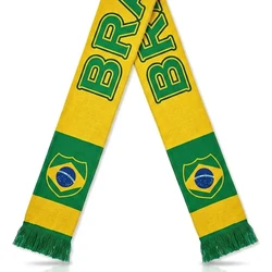 Cachecol Seleção Brasileira Verde e Amarelo Copa do Mundo – Grande