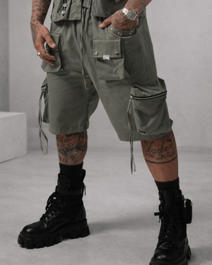 Shorts cargo detalis - Gray