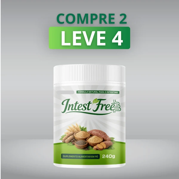 Intest Free - 10% de Desconto no Pix + Frete Grátis