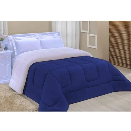 Coberdrom Casal Queen Sherpa Edredrom Pele de Carneiro 2,40m x 2,20m