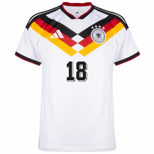 Camisa Seleção Alemanha Home 2026/27 Klinsmann 18 (Personalização Retro)