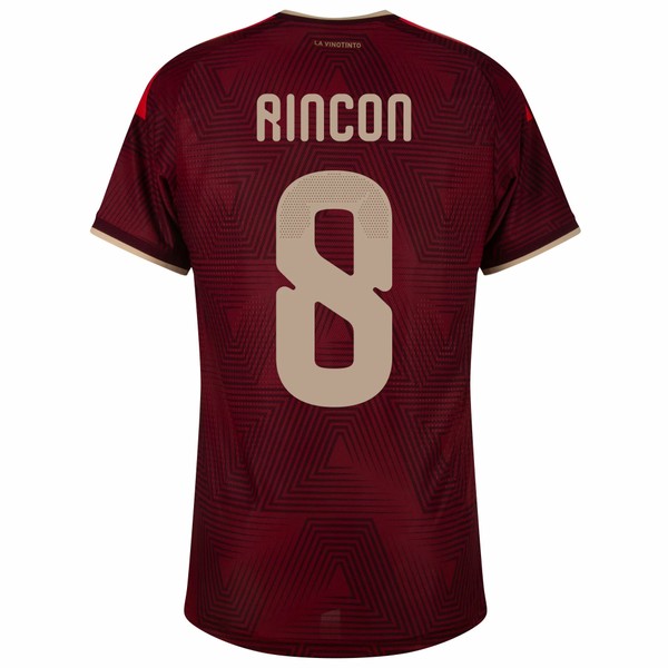Camisa Seleção Venezuela Home 2026/27 Rincon 8