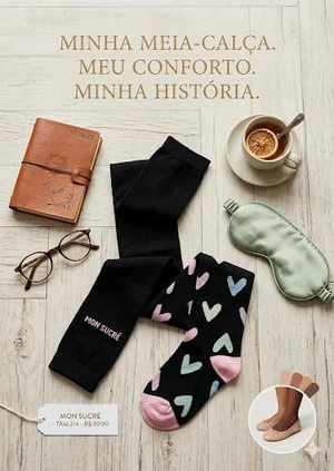 MEIA CALÇA INFANTIL PRETO MON SUCRÉ - 22014
