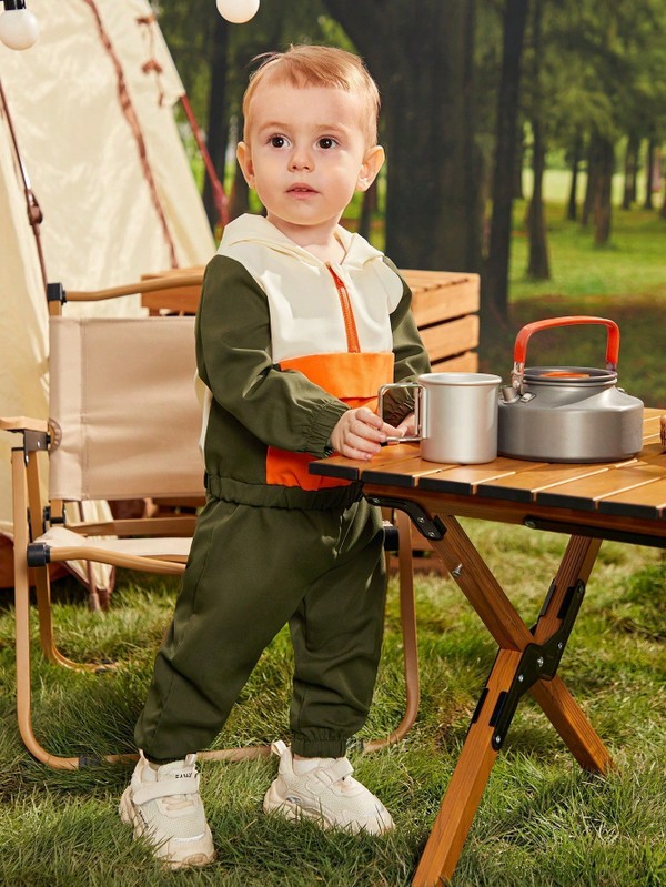Conjunto Corta Vento Infantil