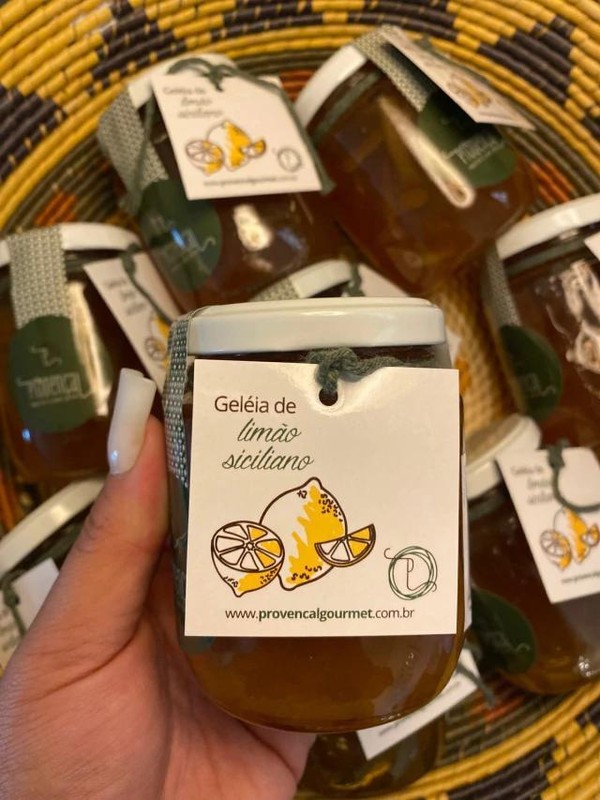 Geleia Artesanal De Limão Siciliano