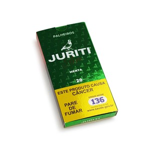 Cigarro de Palha Juriti Slim Menta - Mç (20)