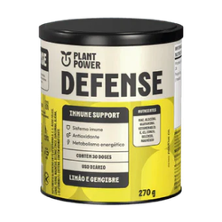 DEFENSE - LIMÃO E GENGIBRE - 270G - PLANT POWER