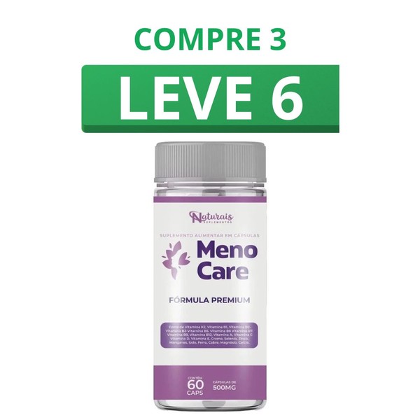Meno Care 60 Cápsulas + Frete Grátis