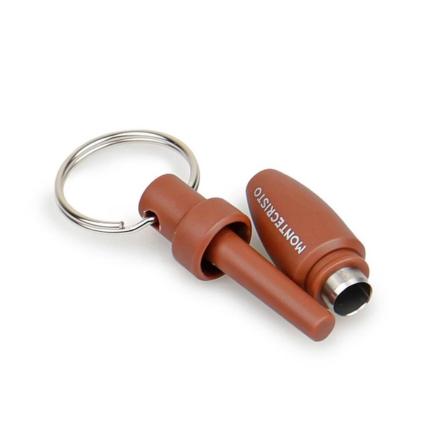 Furador de Charutos Emborrachado Montecristo - Marrom