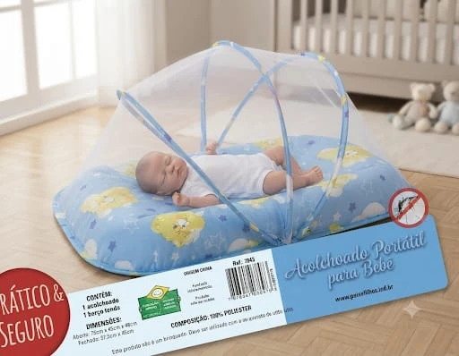 ACOLCHOADO PORTATIL PARA BEBE