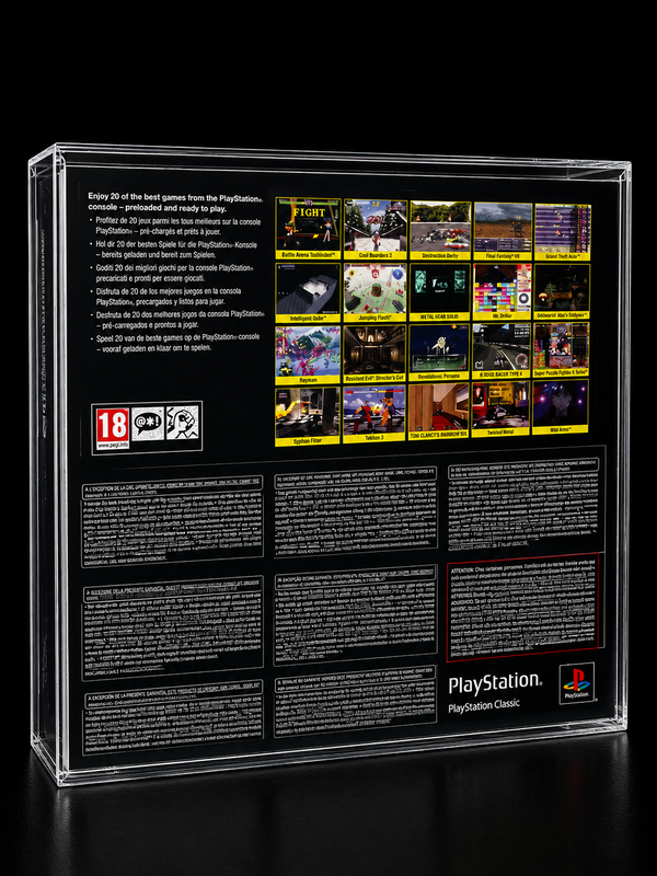 Case Acrílica Premium para PlayStation Classic