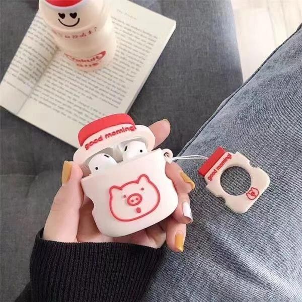 Fone Bluetooth Ouvido Sem Fio Tws inpods i12 Vem com estojo protetor de desenho animado Compatível com android e ios